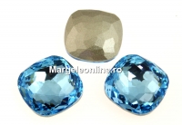 Swarovski 4483, fantasy cushion, aquamarine, 8mm - x2