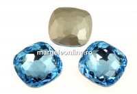 Swarovski 4483, fantasy cushion, aquamarine, 10mm - x1