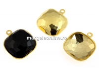 Baza pandantiv placat cu aur pt Swarovski 4483 de 8mm - x2