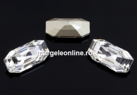 Swarovski 4595, Elongated Imperial, crystal, 8x4mm - x2