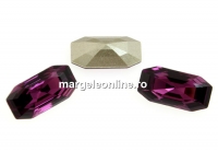 Swarovski 4595, Elongated Imperial, amethyst, 16x8mm - x1