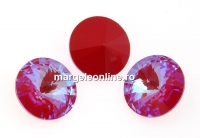 Swarovski, rivoli, Royal Red DeLite, 14mm - x1