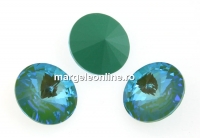 Swarovski, rivoli, Silky Sage DeLite, 12mm - x2