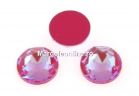 Swarovski, cabochon, Lotus pink DeLite, 6mm - x4