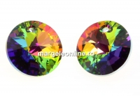 Swarovski, rivoli pendant, vitrail medium, 12mm - x2