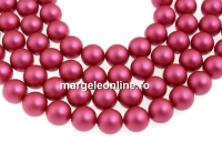 Perle Swarovski, mulberry pink, 5mm - x100