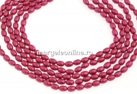 Perle Swarovski, mulberry pink, 4x3mm - x100