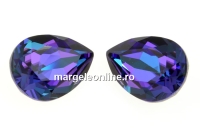 Swarovski, fancy picatura, heliotrope, 14x10mm - x1