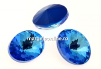 Swarovski, fancy oval, Royal Blue DeLite, 8x6mm - x4