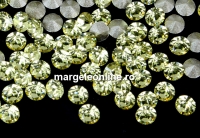 Swarovski, chaton PP10, jonquil, 1.6mm - x20