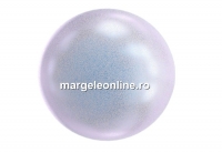 Perle Swarovski cu un orificiu, iridescent dreamy blue, 6mm - x4