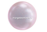 Perle Swarovski, iridescent dreamy rose, 12mm - x10