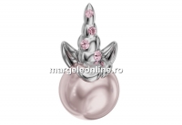 Swarovski, pandantiv Uni Unicorn, rosaline, 15mm - x1