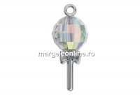 Swarovski, pandantiv Louey Lollipop, aurore boreale, 19.5mm - x1