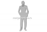 Pendant man, 925 silver, 22.5mm  - x1