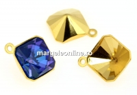 Baza pandantiv placat cu aur pt Swarovski 4499 de 10mm - x1