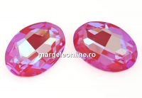 Swarovski, rivoli cabochon lotus pink DeLite, 30mm - x1