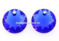 Swarovski, pandantiv chaton, majestic blue, 8mm - x2