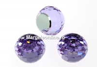 Swarovski, cabochon, violet comet argent, 6mm - x1