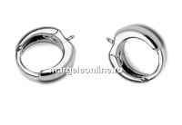 Earring findings,925 silver, 14mm - x1pair