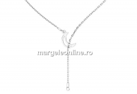 Chain, 925 silver, 45cm - x1