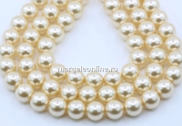 Preciosa pearl, cream, 6mm - x100