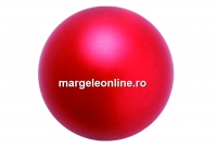 Perle Preciosa, red, 5mm - x100