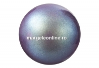 Perle Preciosa, pearlescent violet, 4mm - x100