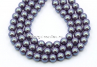 Preciosa pearl, pearlescent violet, 4mm - x100