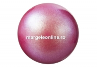 Perle Preciosa, pearlescent red, 4mm - x100
