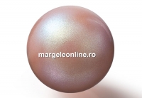 Perle Preciosa, pearlescent pink, 5mm - x100