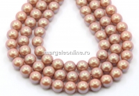 Perle Preciosa, pearlescent pink, 10mm - x20