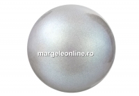 Perle Preciosa, pearlescent grey, 4mm - x100