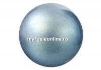 Perle Preciosa, pearlescent blue, 4mm - x100