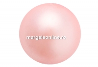 Perle Preciosa, peach, 4mm - x100