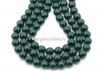 Preciosa pearl, malachite, 8mm - x50