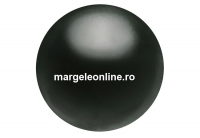 Perle Preciosa, magic black, 5mm - x100