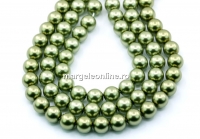 Preciosa pearl, light green, 12mm - x10