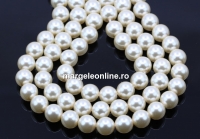 Preciosa pearl, light creamrose, 8mm - x50