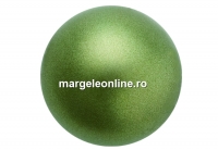 Perle Preciosa, dark green, 5mm - x100