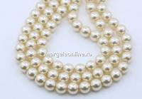 Preciosa pearl, creamrose, 8mm - x50