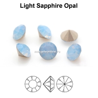 Preciosa chaton, light sapphire opal, 6mm - x4