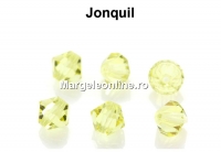Preciosa, bicone bead, jonquil, 6mm - x20