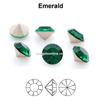 Preciosa chaton PP10, emerald, 1.6mm - x40