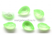 Ideal crystals, fancy picatura, neon green, 10x7mm - x4