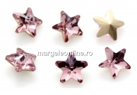 Ideal crystals, fancy star, light amethyst, 10mm - x1