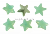 Ideal crystals, fancy star, mix chrysolite opal, 10mm - x1