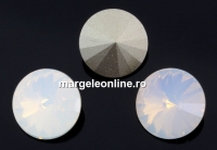 Ideal crystals, rivoli, mix white opal, 8mm - x4