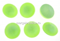 Ideal crystals, rivoli, neon lime, 12mm - x2