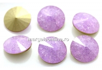 Ideal crystals, rivoli, mix violet crackled, 14mm - x2